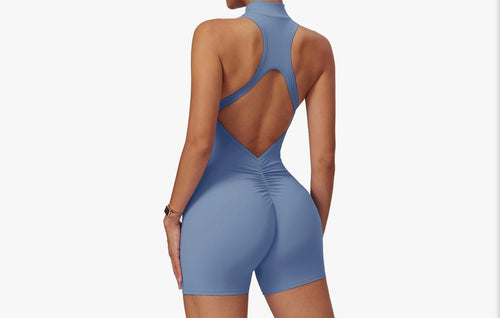 Cloud “ruched” short jumpsuit