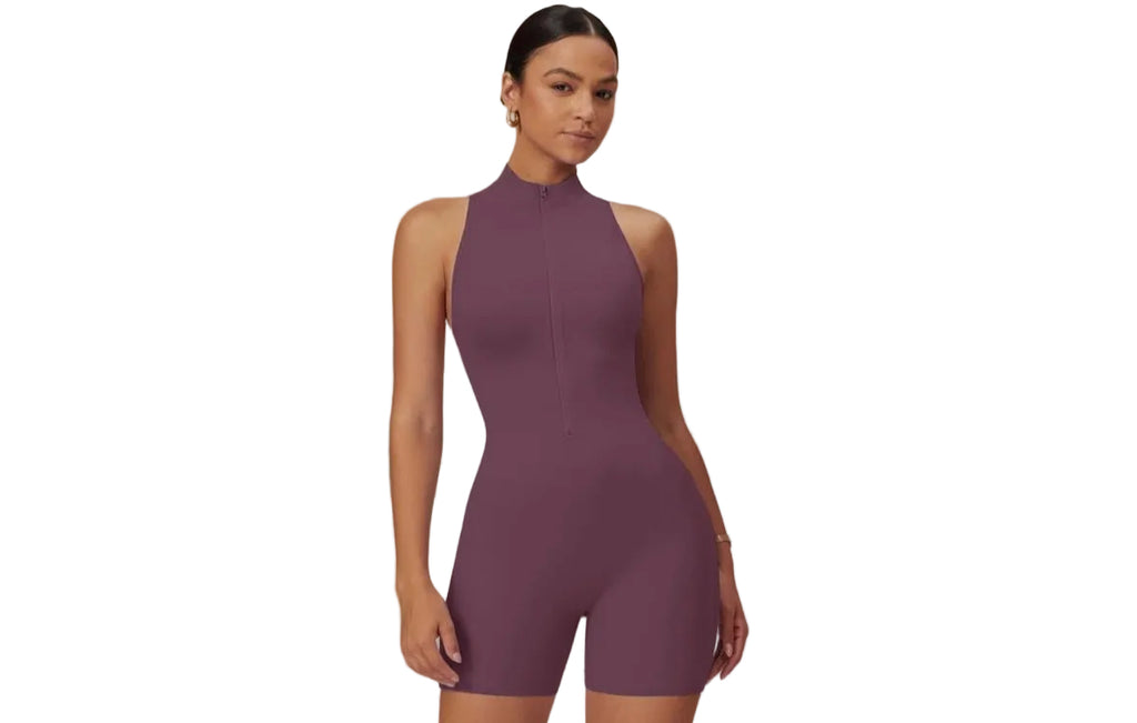 Cloud “ruched” short jumpsuit