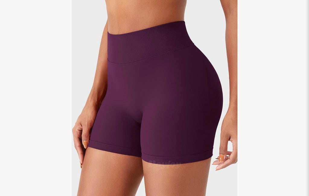 Purple Reign “Ruched” Shorts