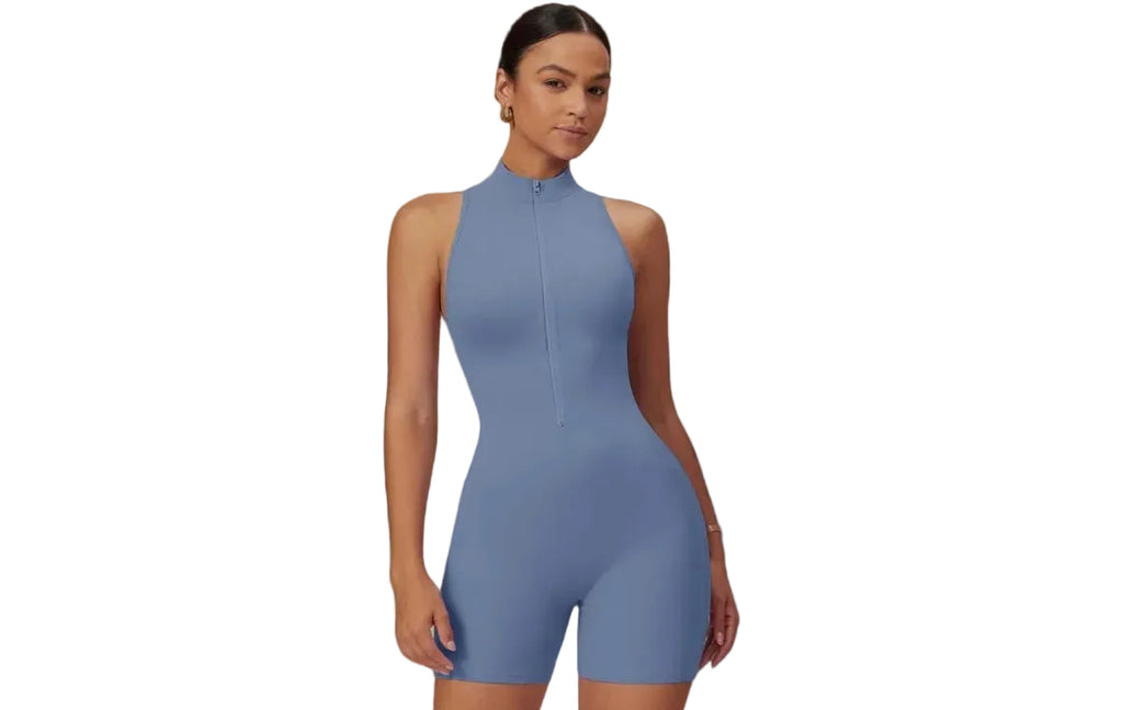 Cloud “ruched” short jumpsuit