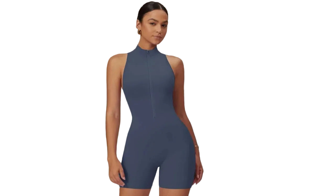 Cloud “ruched” short jumpsuit