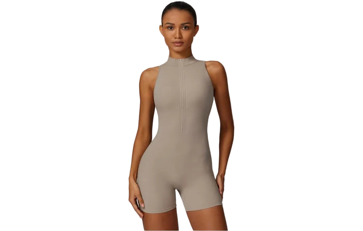 Cloud “ruched” short jumpsuit